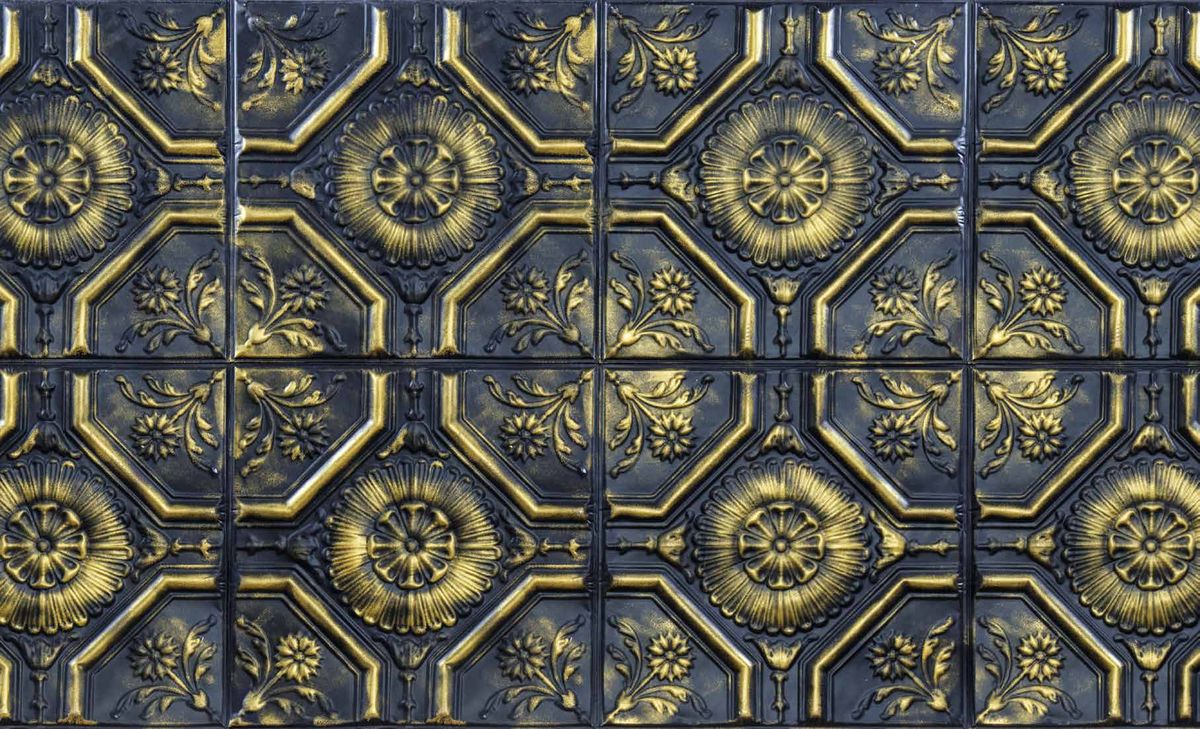 Soffitto Oro Nero Fibrarte Koleksiyonu