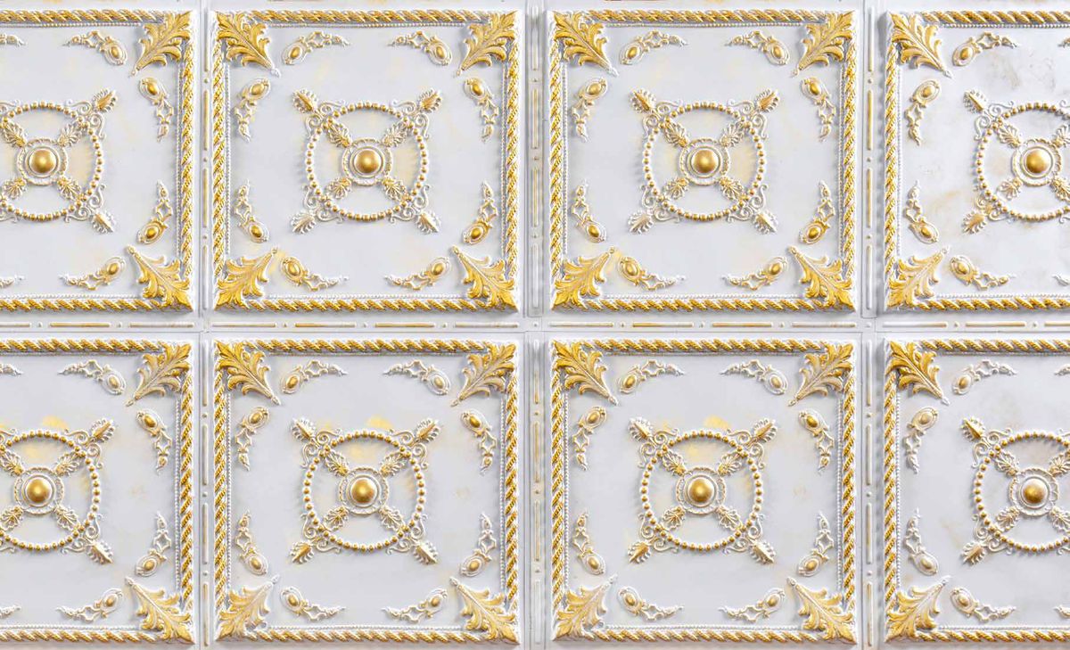 Scudo Bianco Oro Fibrarte Koleksiyonu