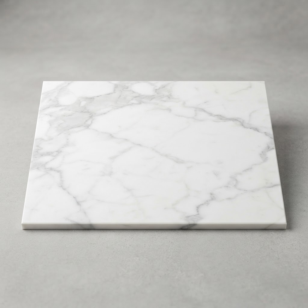 Statuario Bianco — PVC Mermer Panel